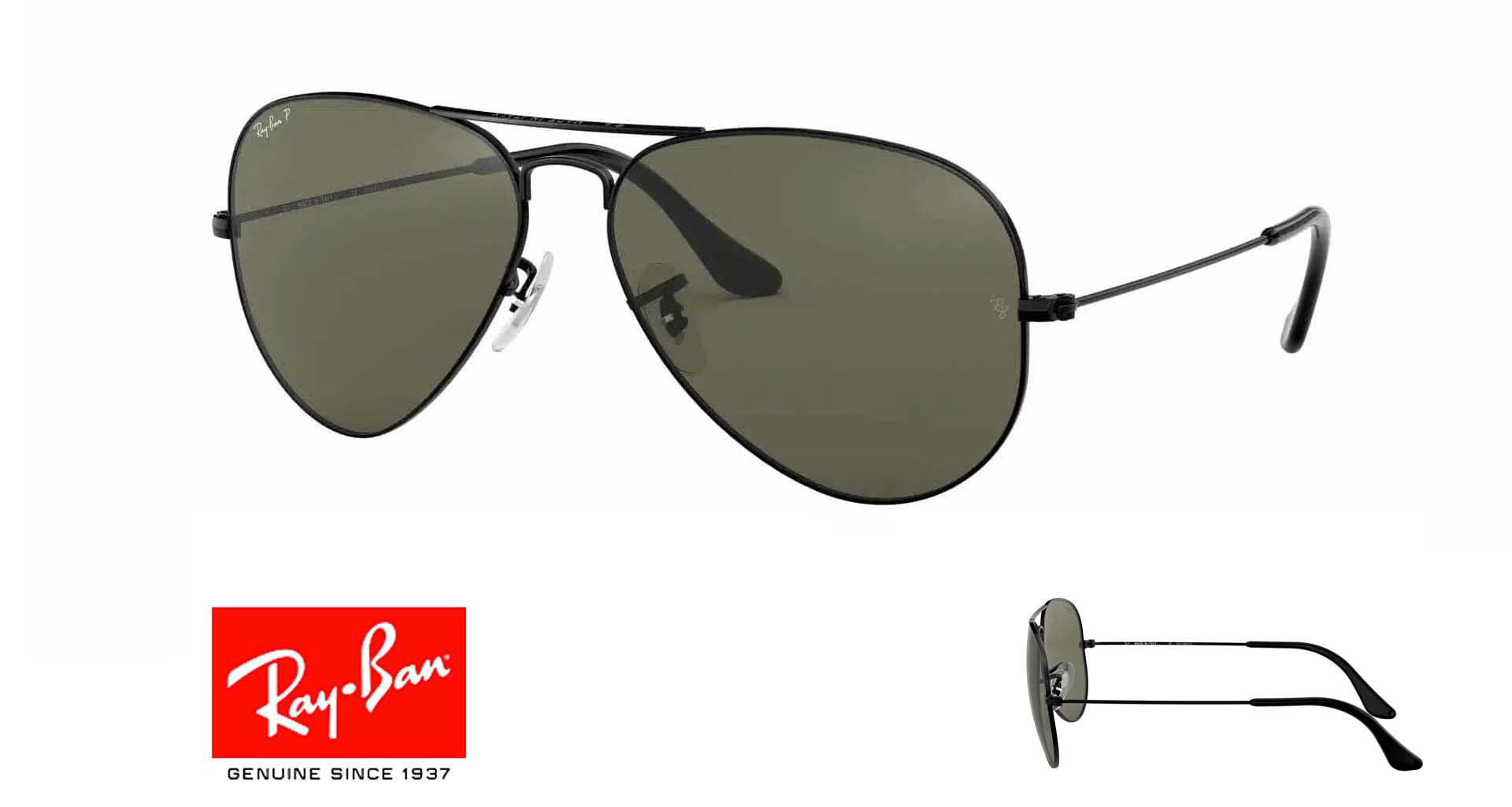 Ray Ban 3025 AVIATOR Originale stænger