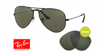 Cristales Ray Ban 3025 Aviador Originales
