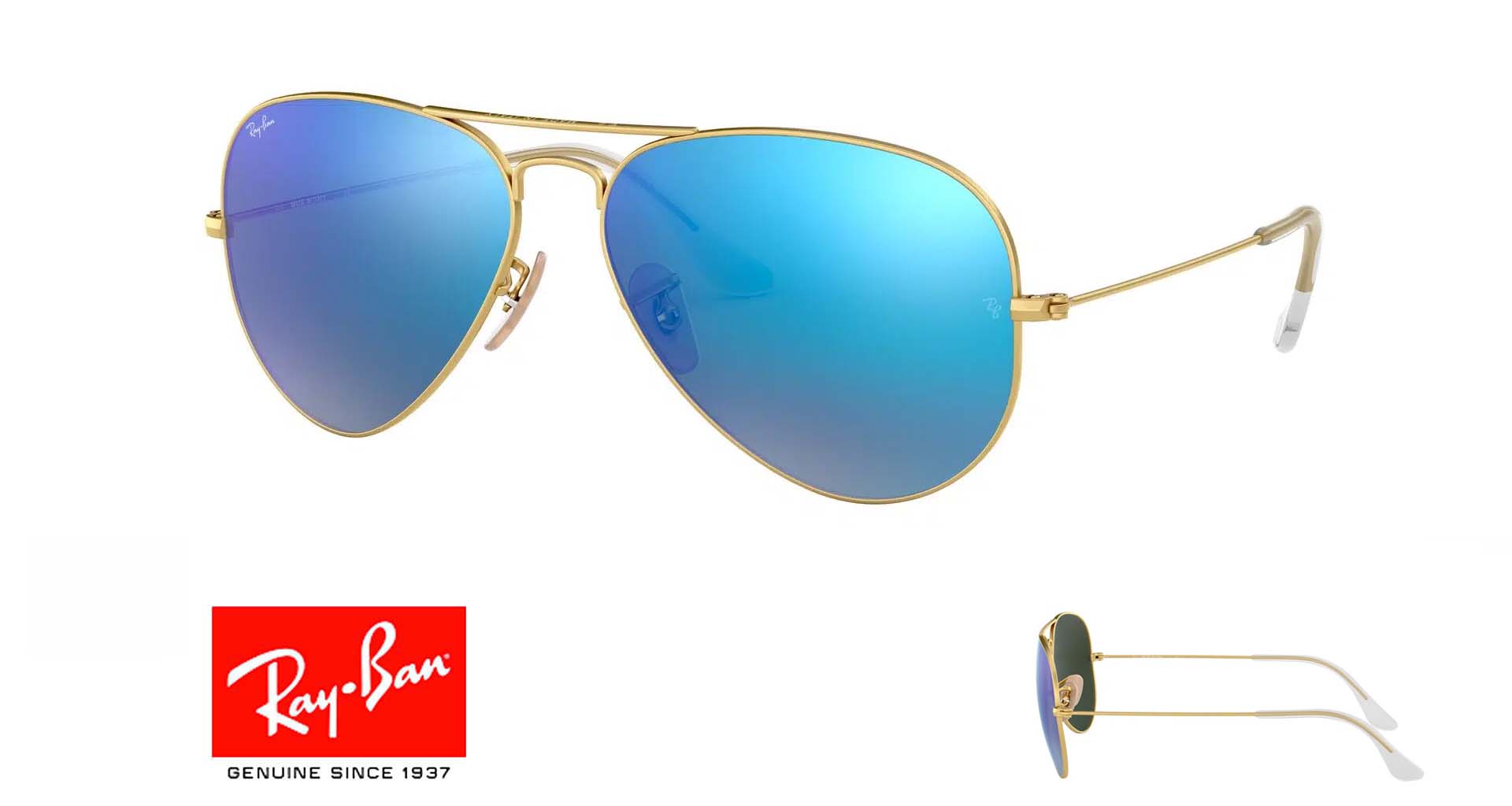 Ray Ban 3025 AVIATOR Originale stænger