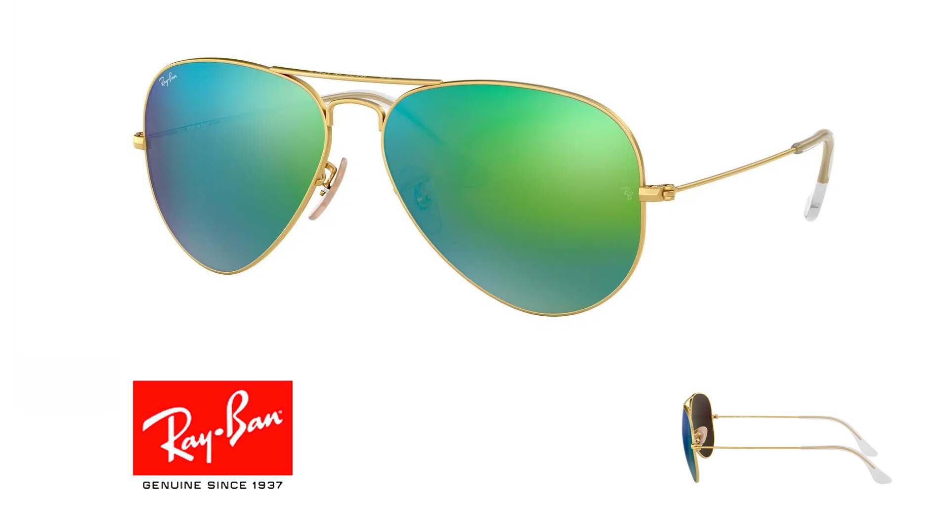 Ray Ban 3025 AVIATOR Originale stænger