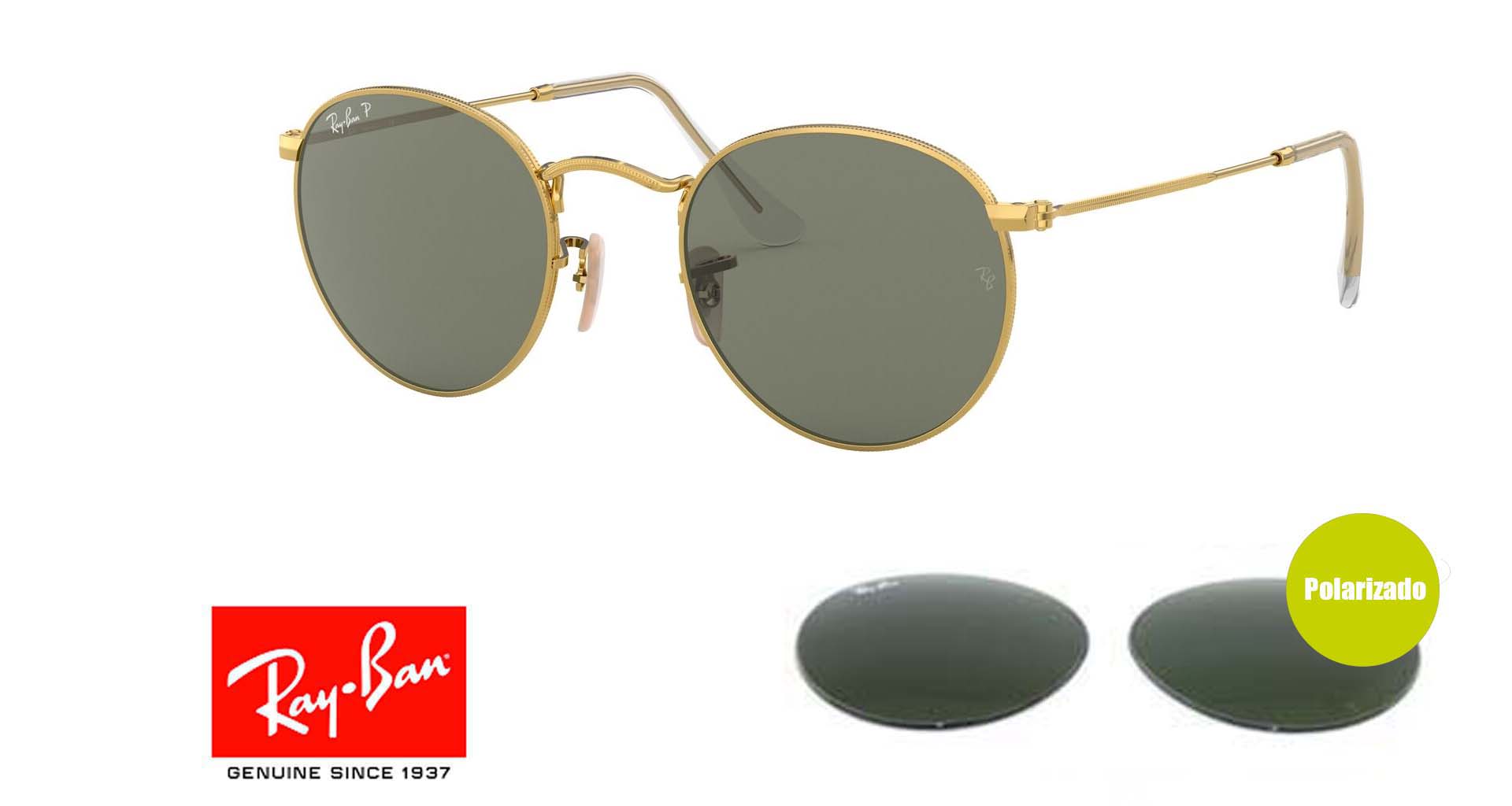 Lenti di ricambio originali Ray-Ban®3447