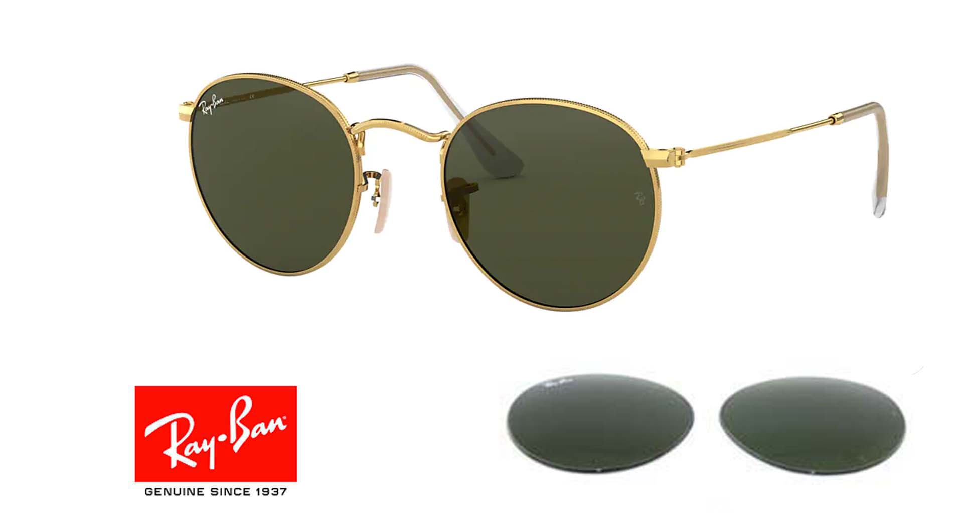 Lenti di ricambio originali Ray-Ban®3447