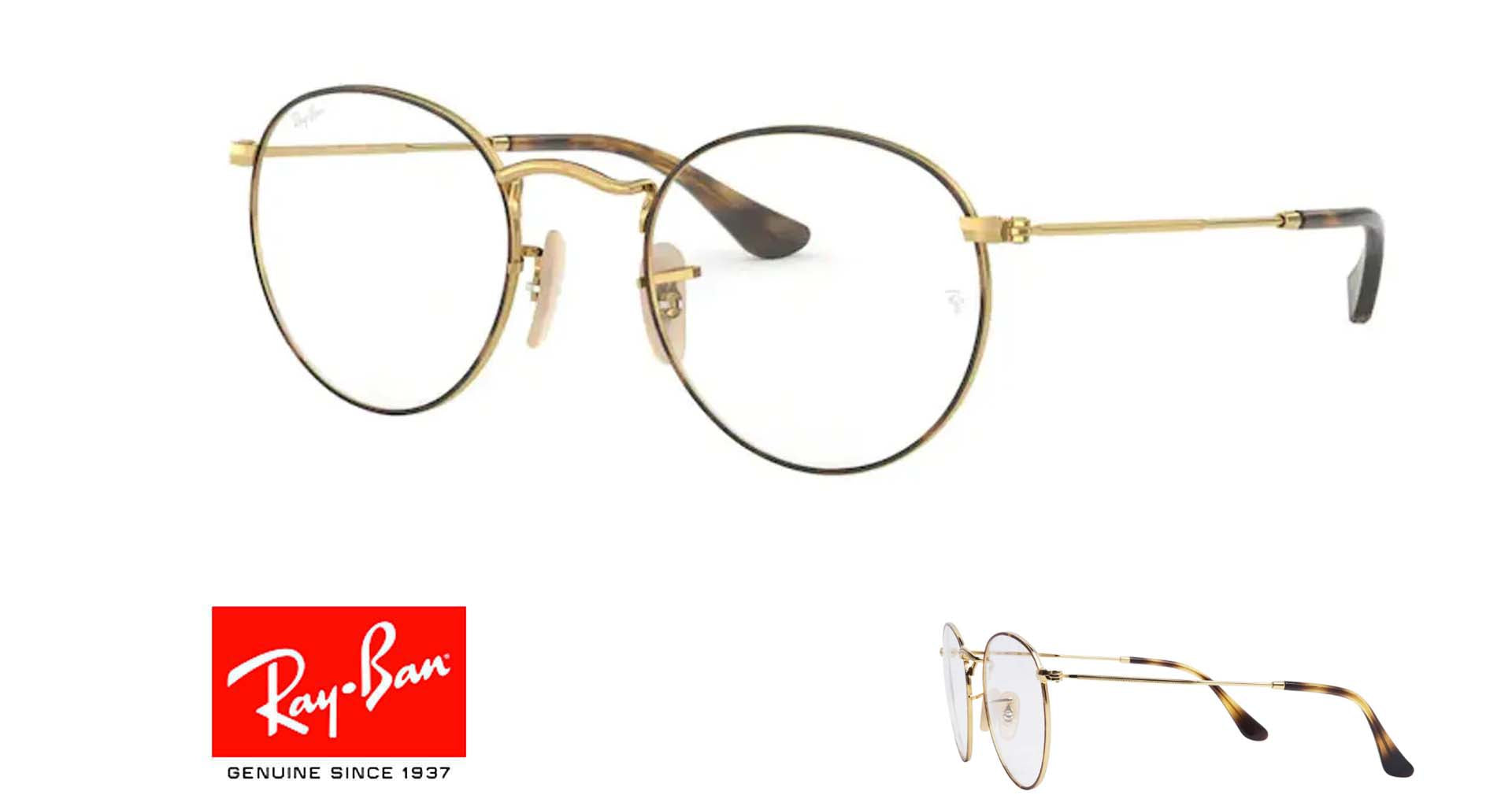 Varillas Ray Ban 3447V Round Metal