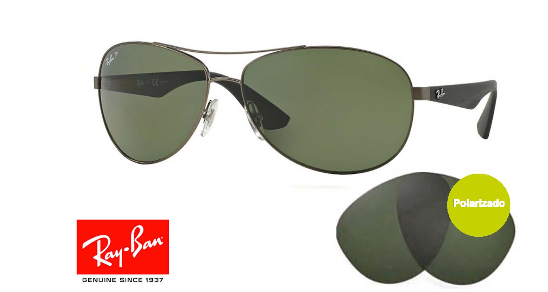 Cristales Ray Ban 3526