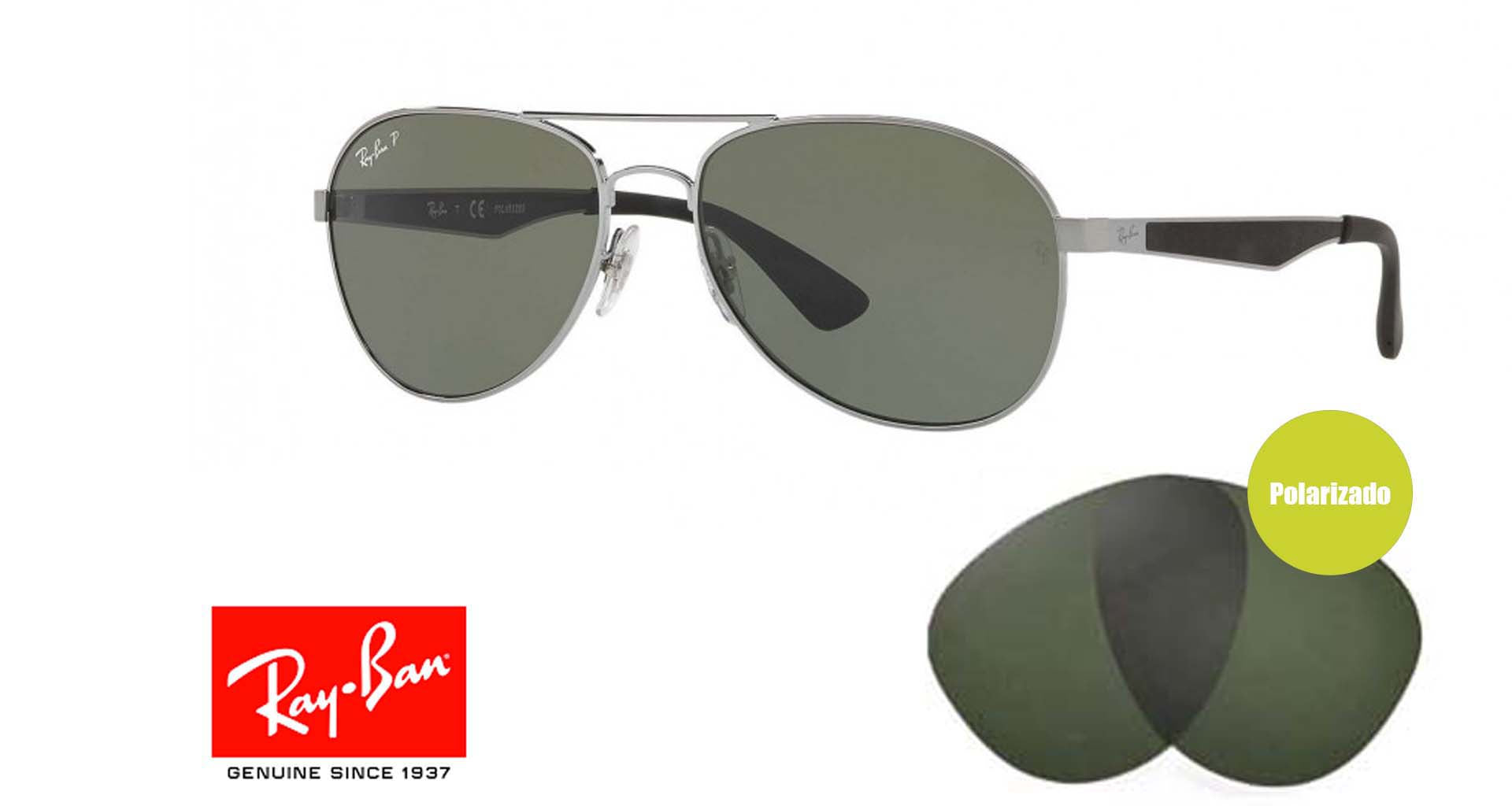 Cristales Ray Ban 3549 originales