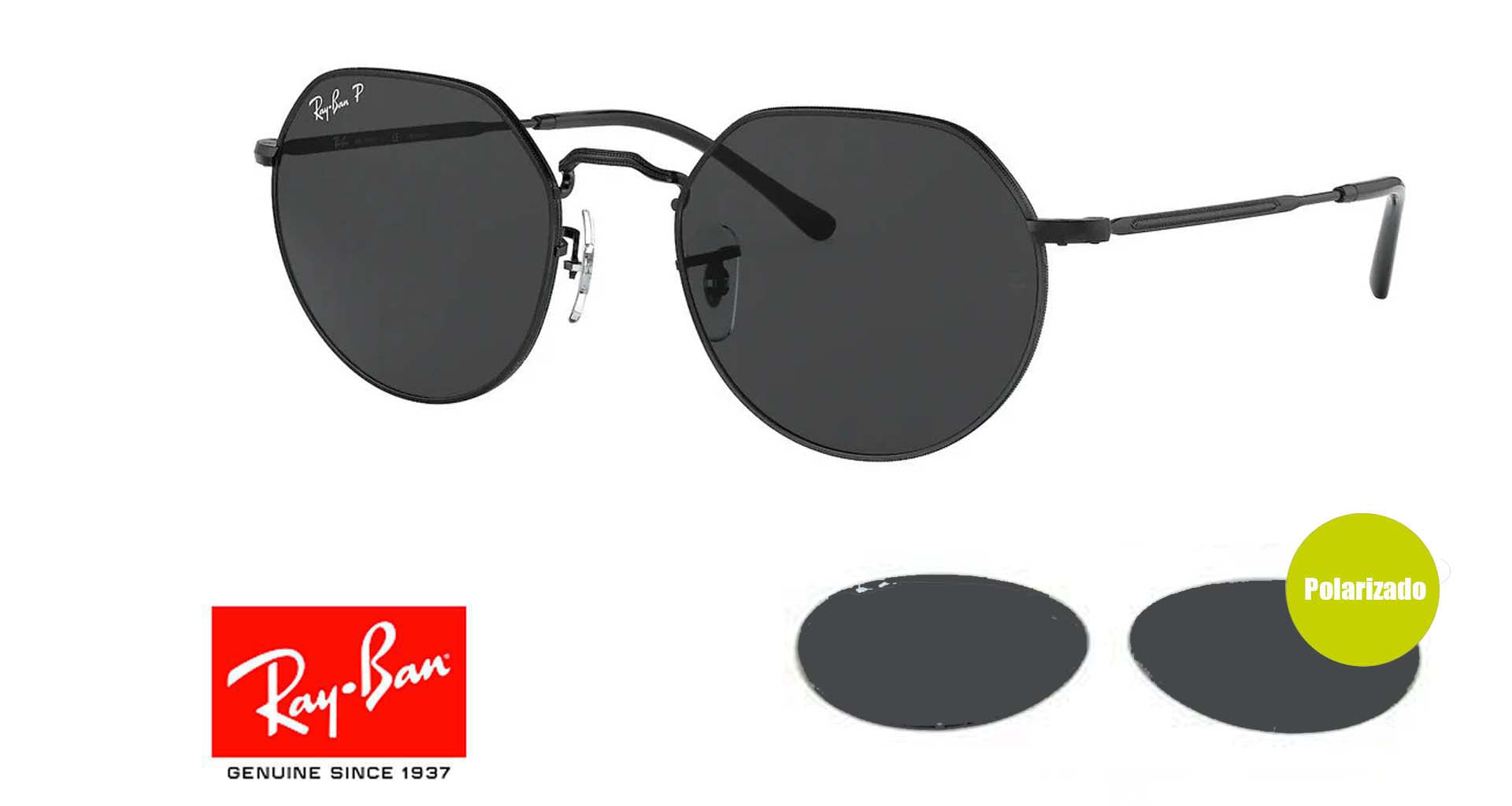 Cristalli Ray Ban JACK 3565
