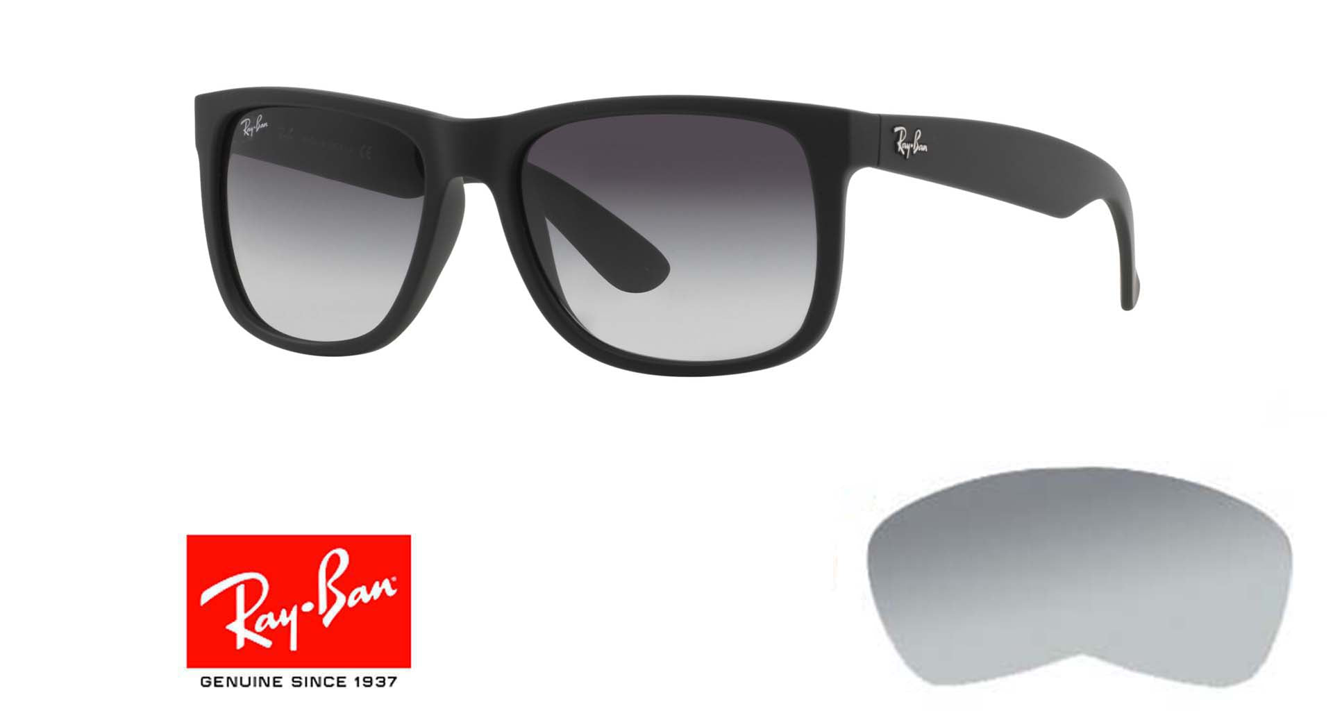 Lenti originali Ray-Ban®4165 Justin