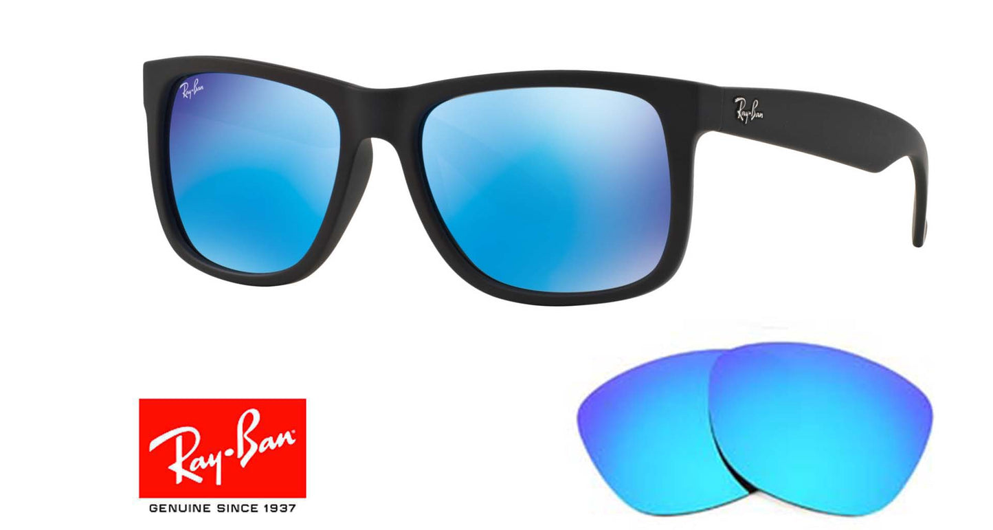 Justin Classic Ray Ban Justin Mirror Blue Mirror Ray Ban Justin