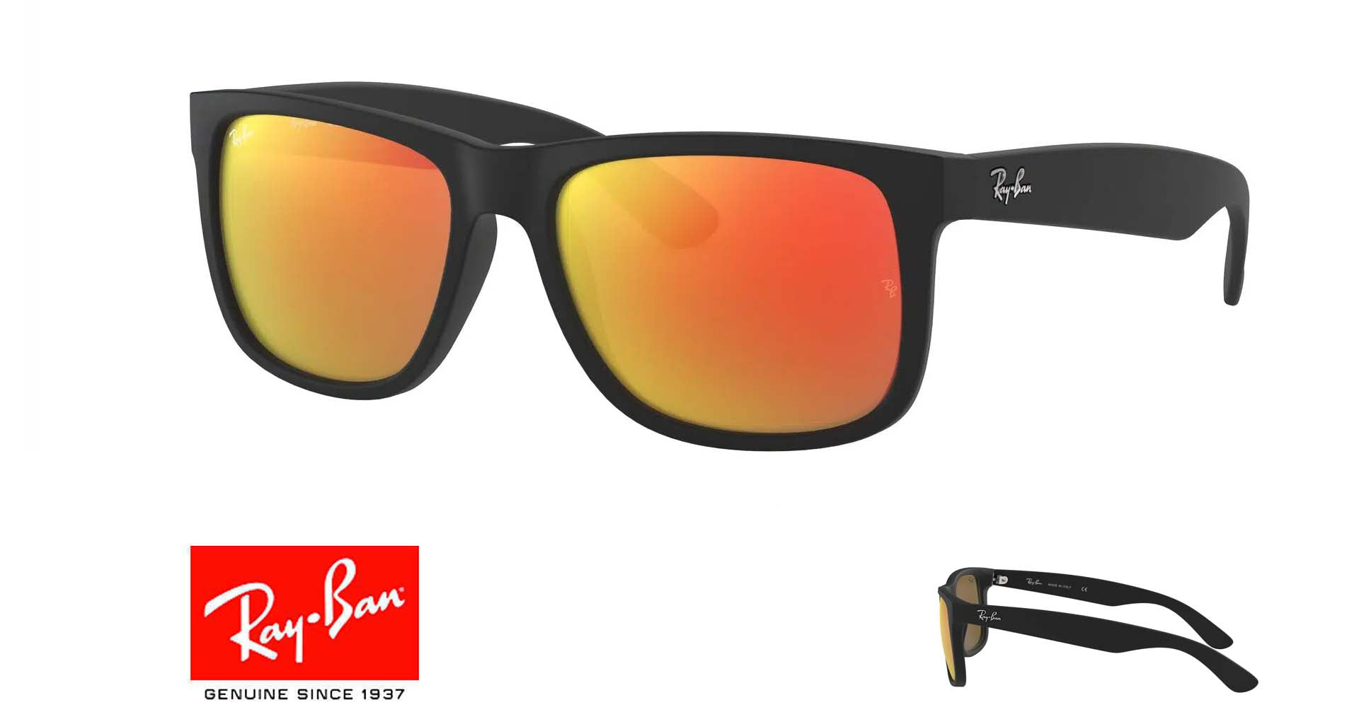 Reservestænger til Ray Ban 4165 Justin Originale