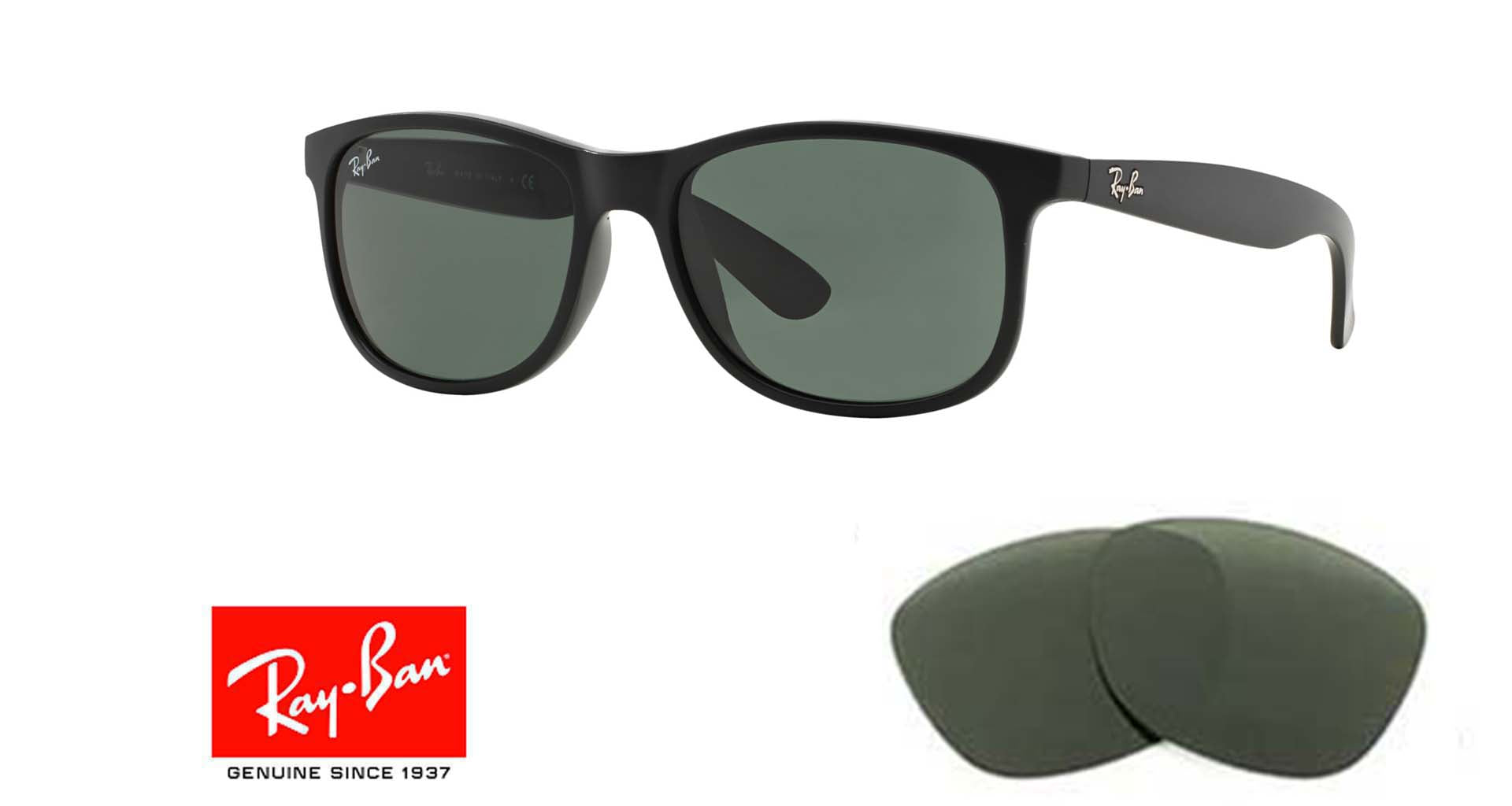 Lenti originali Ray-Ban ANDY 4202