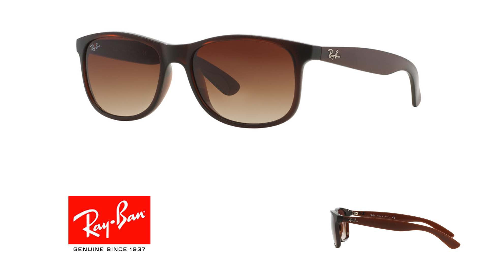 Reservestænger til Ray Ban 4202 ANDY Originale