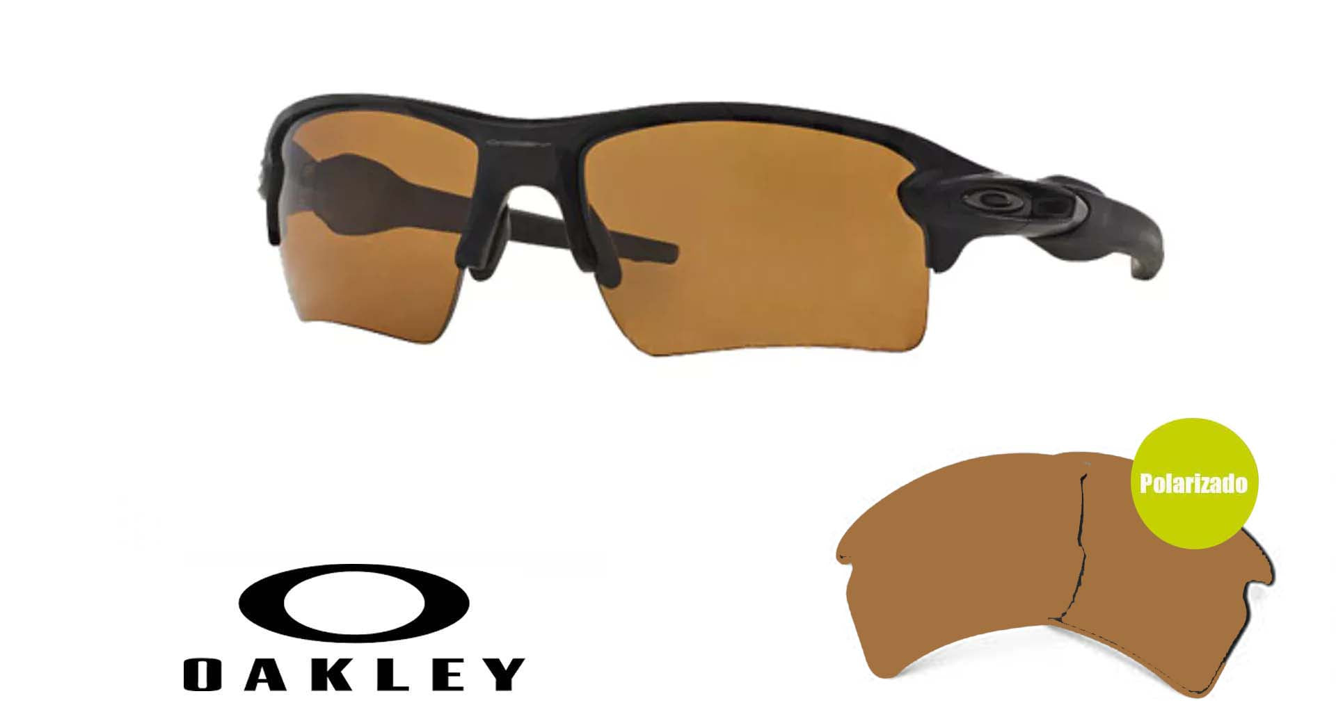 Cristales Oakley 9188 Flak 2.0 XL originales