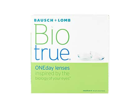 Lentillas diarias Biotrue Oneday de Bausch+Lomb esféricas