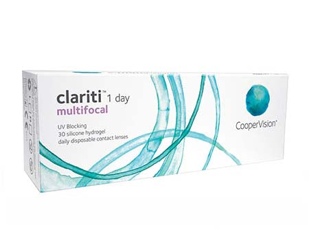 Lentillas diarias Clariti 1 Day Multifocal de Coopervision