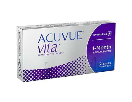 Lentes de contato mensais esféricas Acuvue Vita