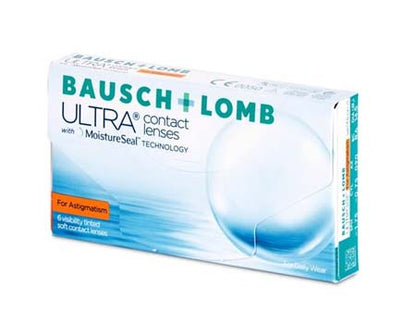Bausch+Lomb Ultra for astigmatism monthly contact lenses